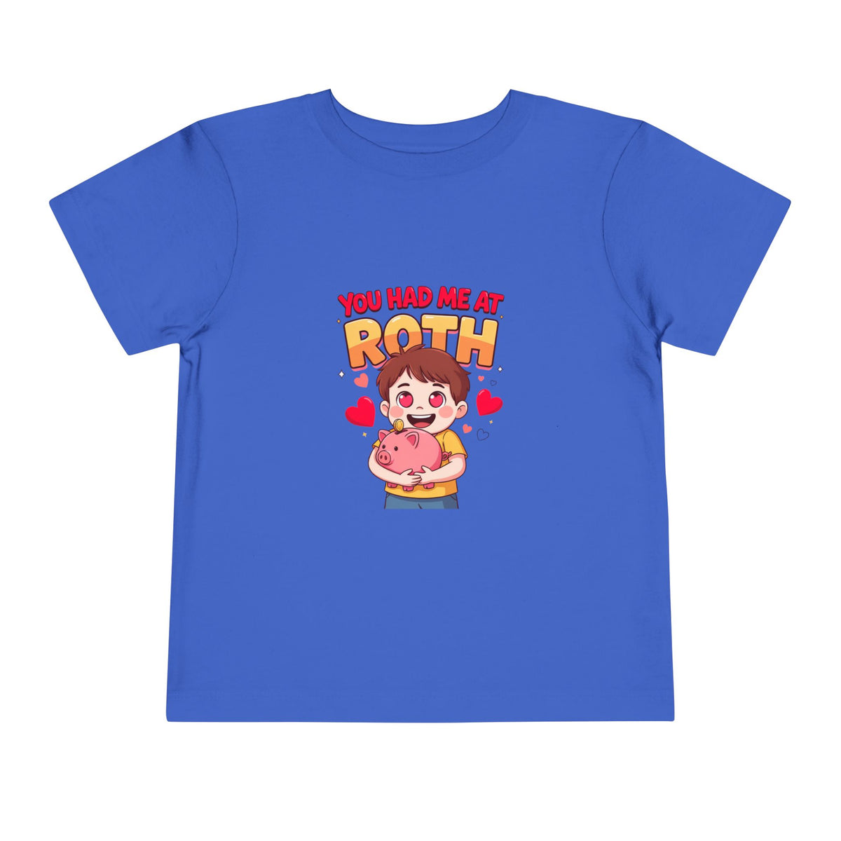 YOU HAD ME AT ROTH. Boys' Toddler Tee | Funny Finance Kids Clothing