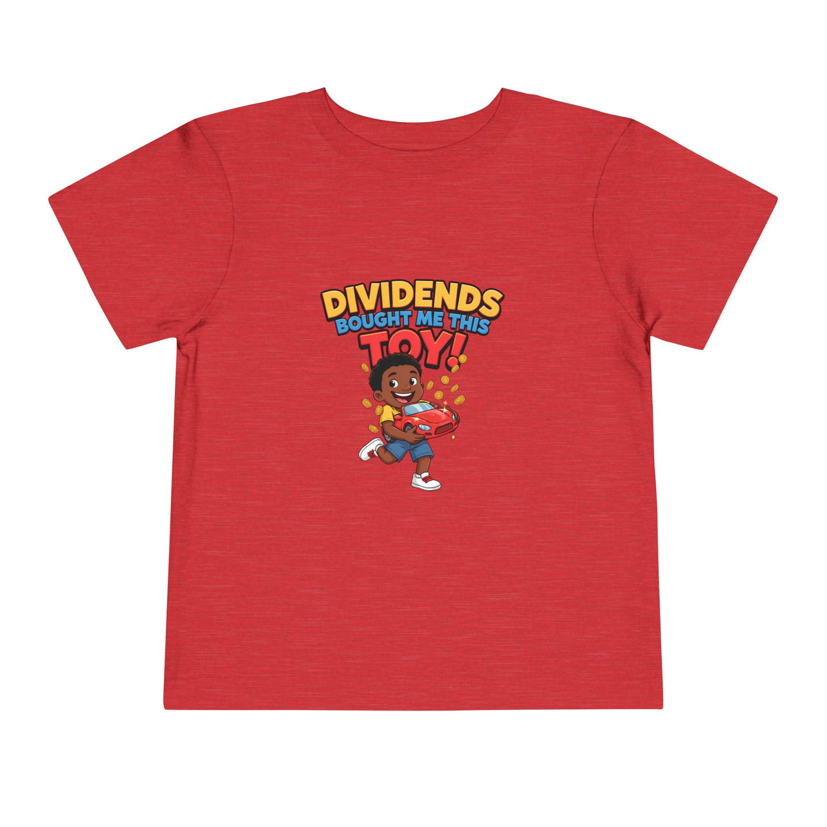 DIVIDENDS BOUGHT ME THIS TOY. Toddler Tee | Funny Finance Kids Clothing. Toddler Tee | Funny Finance Kids Clothing