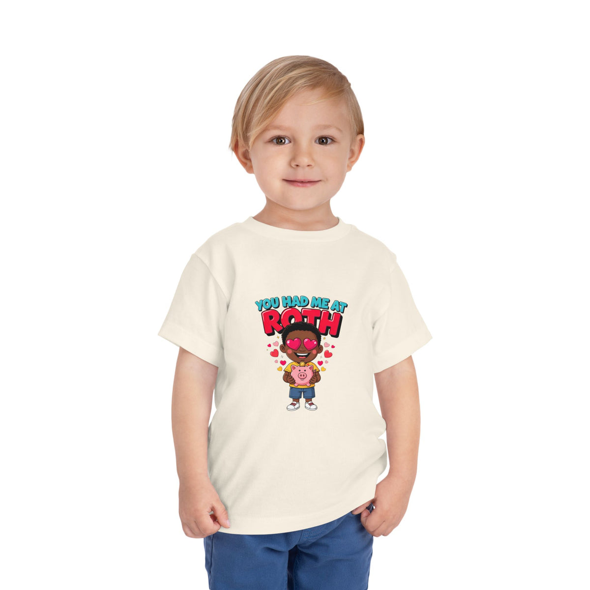 YOU HAD ME AT ROTH. Boys' Toddler Tee | Funny Finance Kids Clothing