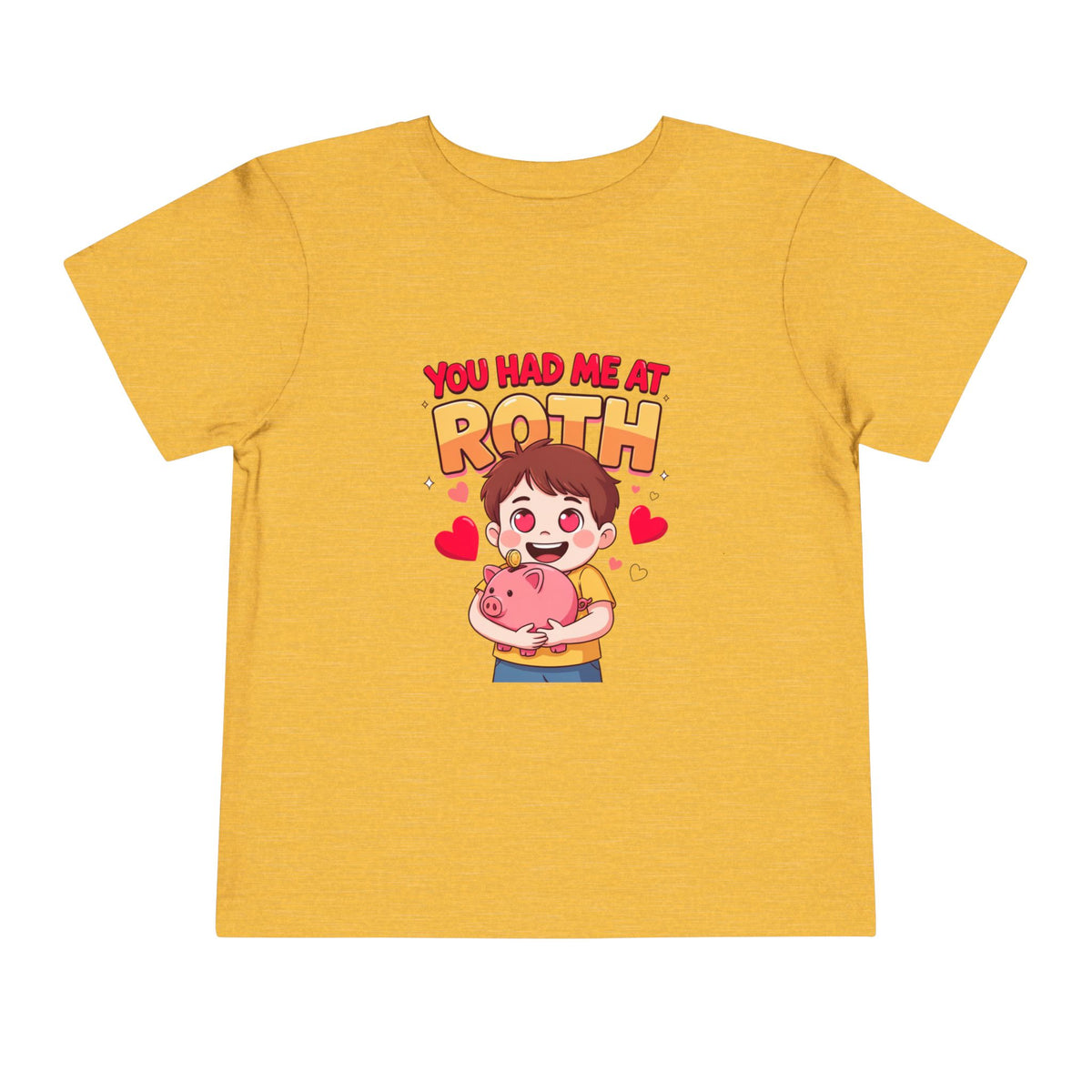 YOU HAD ME AT ROTH. Boys' Toddler Tee | Funny Finance Kids Clothing