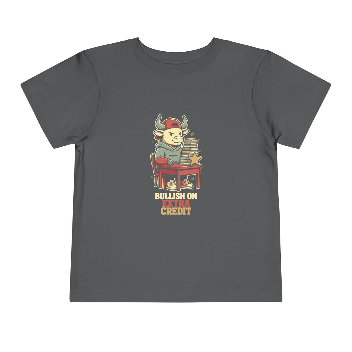 BULLISH ON EXTRA CREDIT. Toddler Tee