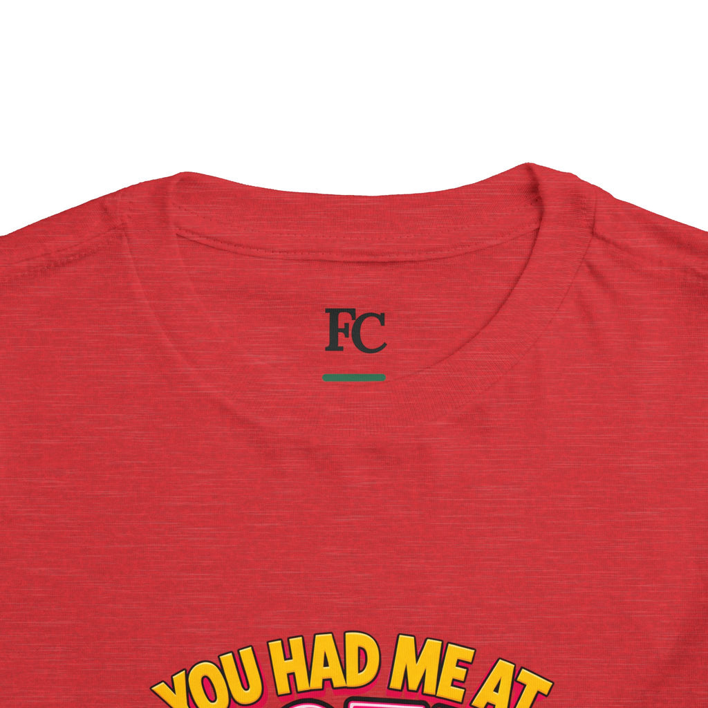 YOU HAD ME AT ROTH. Girls' Toddler Tee | Funny Finance Kids Clothing