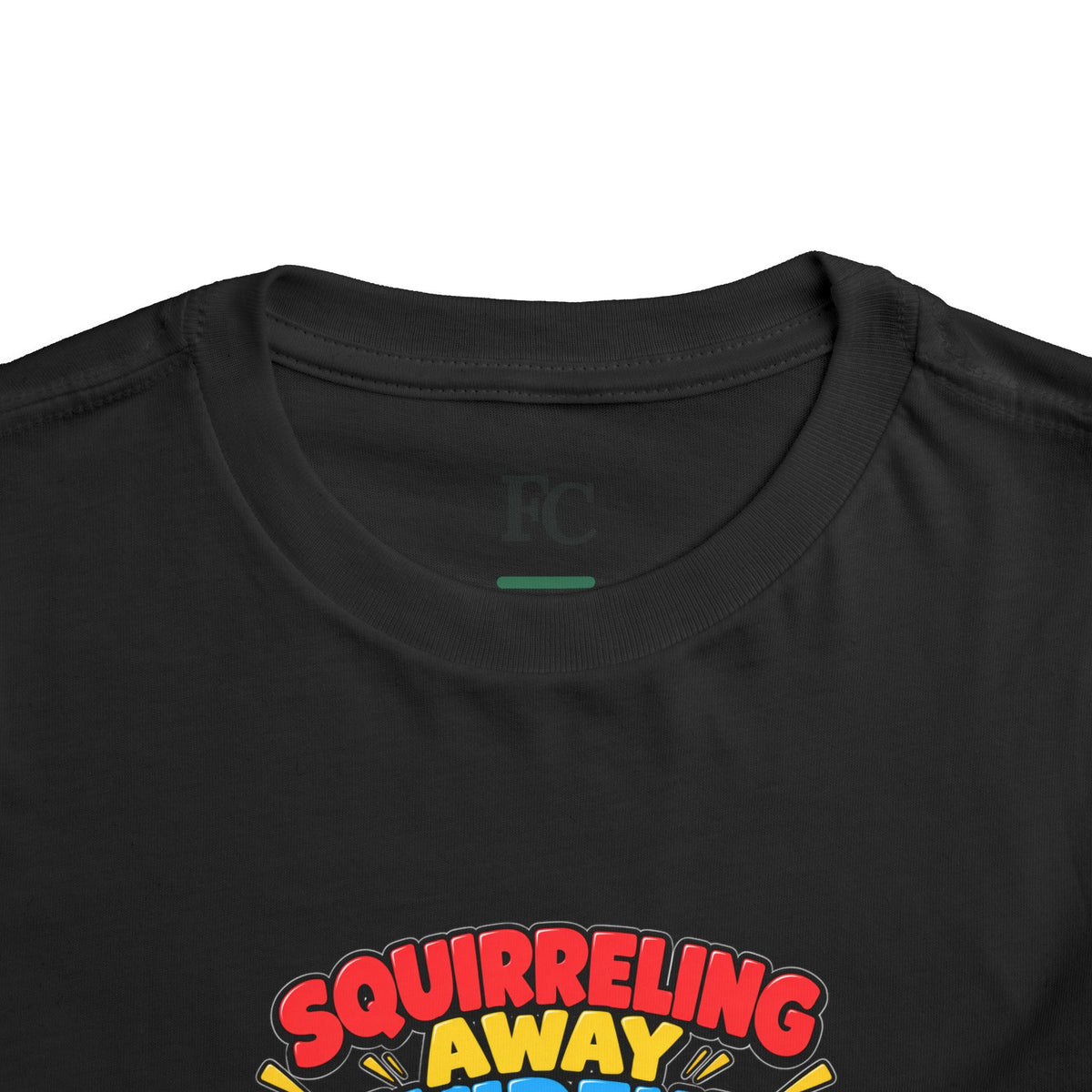 SQUIRRELING AWAY DIVIDENDS. Toddler Tee | Funny Finance Kids Clothing
