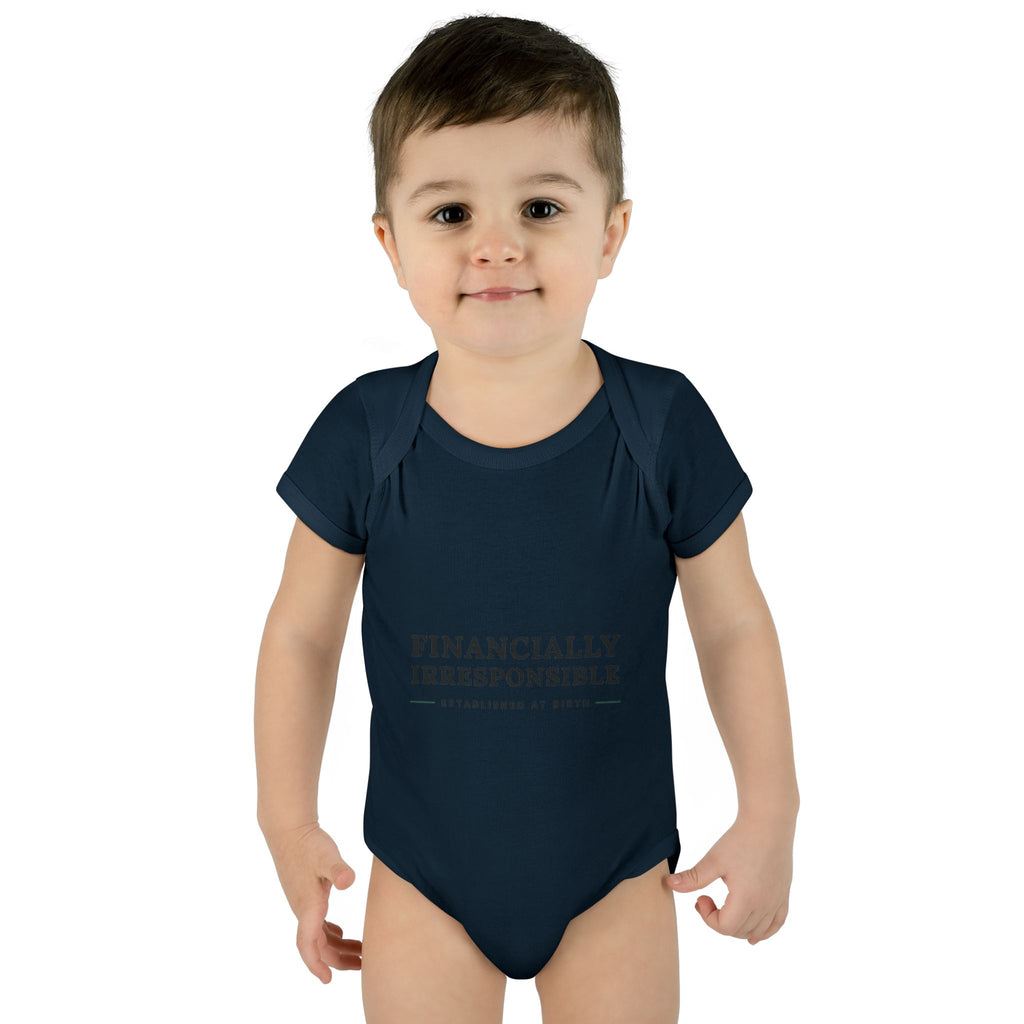 Financially Irresponsible Baby Bodysuit | Funny New Parent Gift
