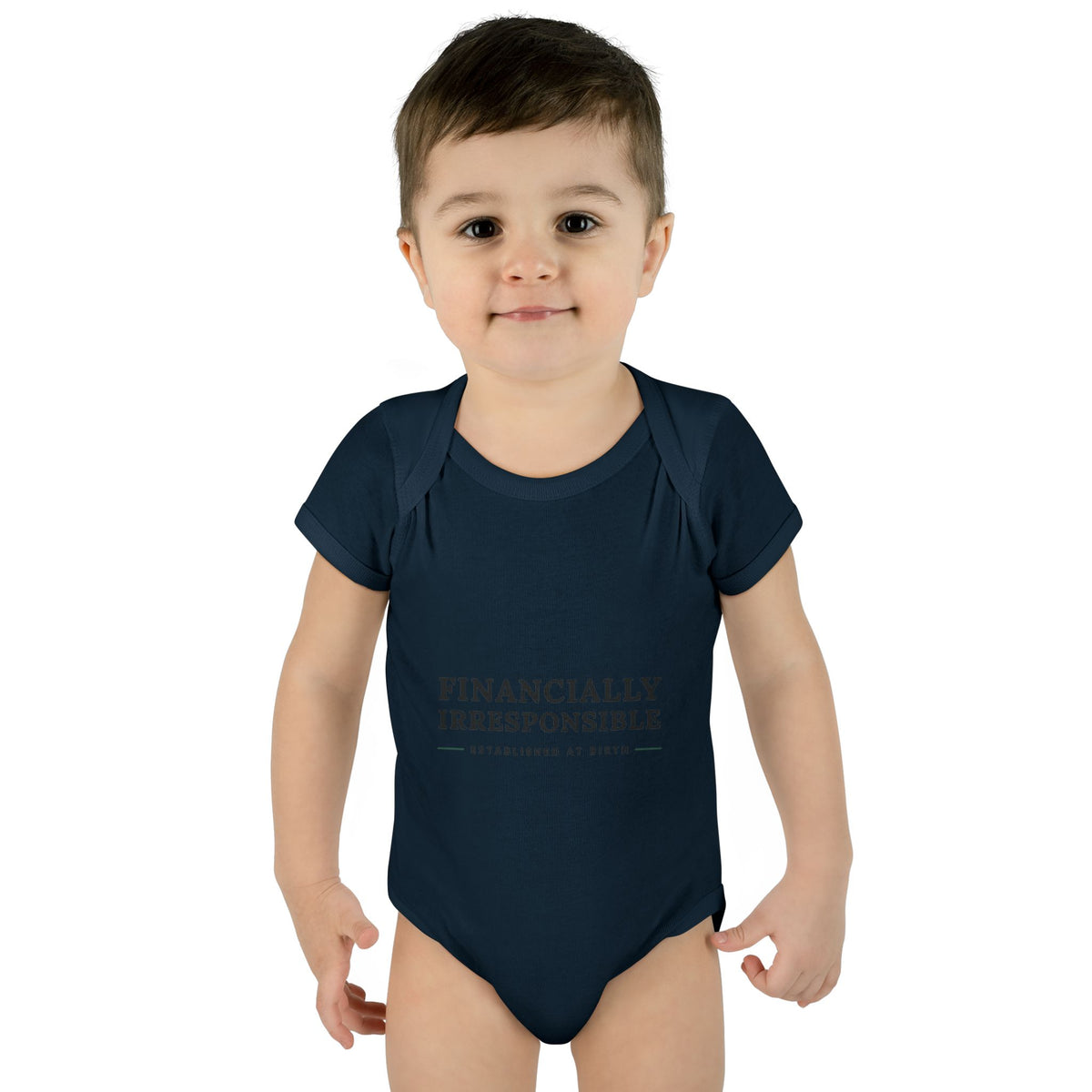 Financially Irresponsible Baby Bodysuit | Funny New Parent Gift
