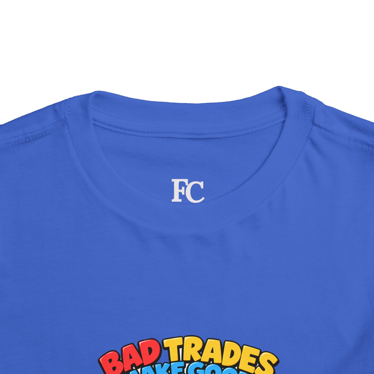 BEAR BAD TRADES. Toddler Tee | Funny Finance Kids Clothing