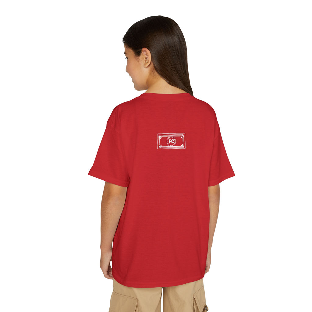 NO RISK IT NO BISCUIT. Youth Tee | Funny Finance Kids Clothing