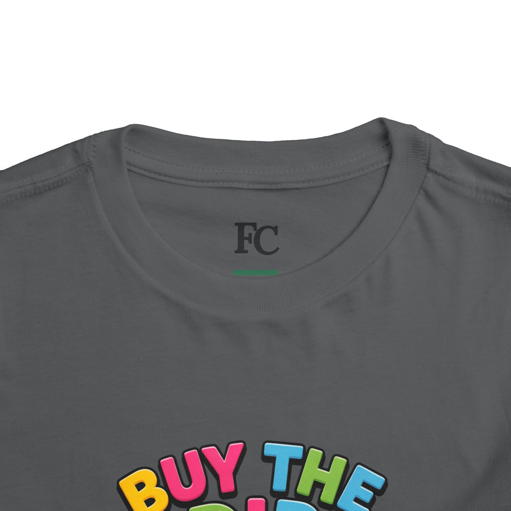 BUY THE DIP. Boys' Toddler Tee | Funny Finance Kids Clothing