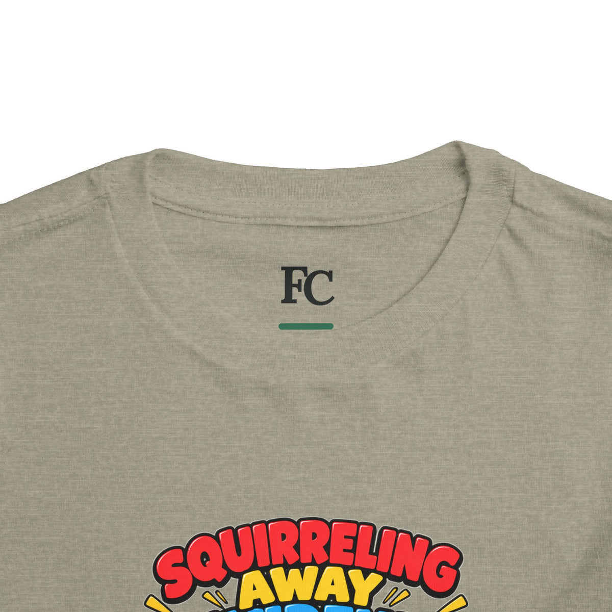 SQUIRRELING AWAY DIVIDENDS. Toddler Tee | Funny Finance Kids Clothing
