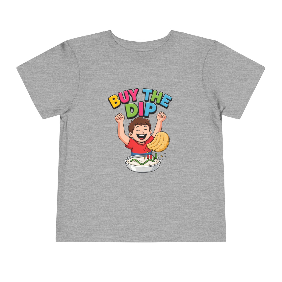 BUY THE DIP. Boys' Toddler Tee | Funny Finance Kids Clothing