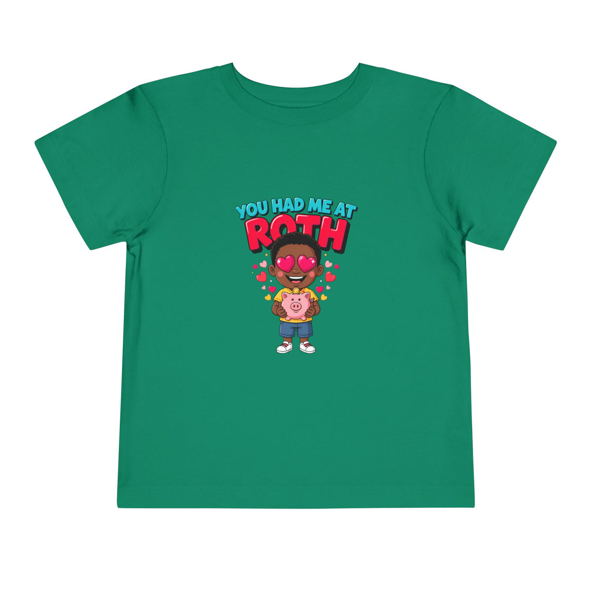 YOU HAD ME AT ROTH. Boys' Toddler Tee | Funny Finance Kids Clothing