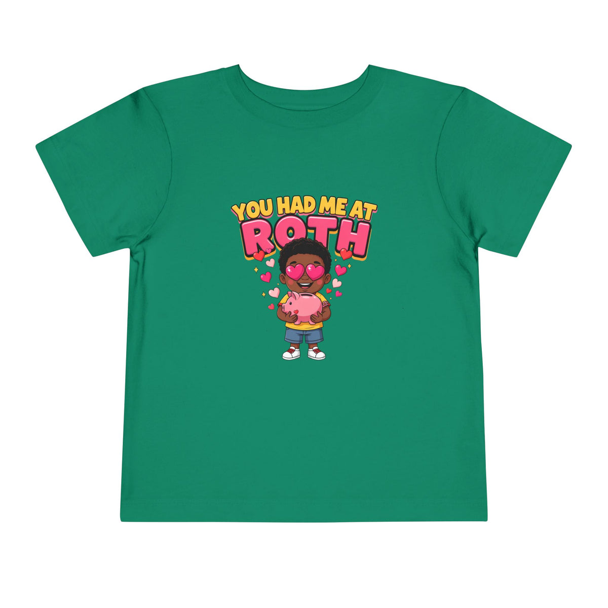 YOU HAD ME AT ROTH. Boys' Toddler Tee | Funny Finance Kids Clothing