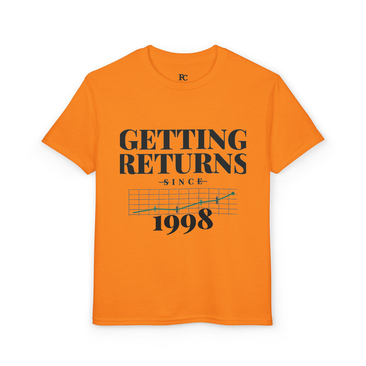 GETTING RETURNS SINCE [YEAR]. Youth Tee | Personalized Funny Finance Kids Shirt
