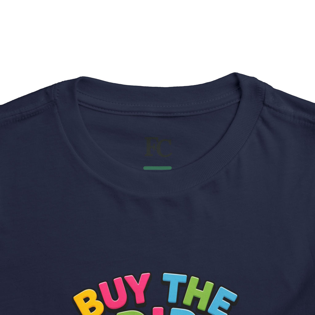 BUY THE DIP. Boys' Toddler Tee | Funny Finance Kids Clothing