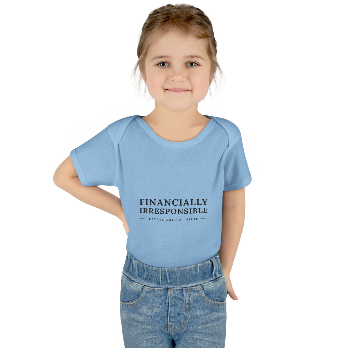Financially Irresponsible Baby Bodysuit | Funny New Parent Gift