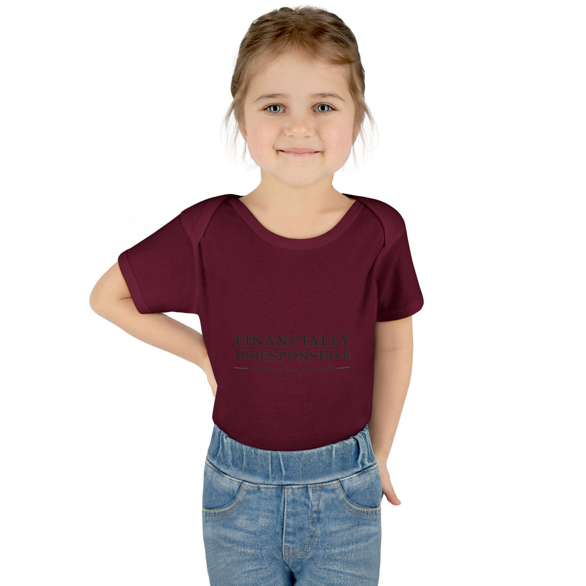 Financially Irresponsible Baby Bodysuit | Funny New Parent Gift