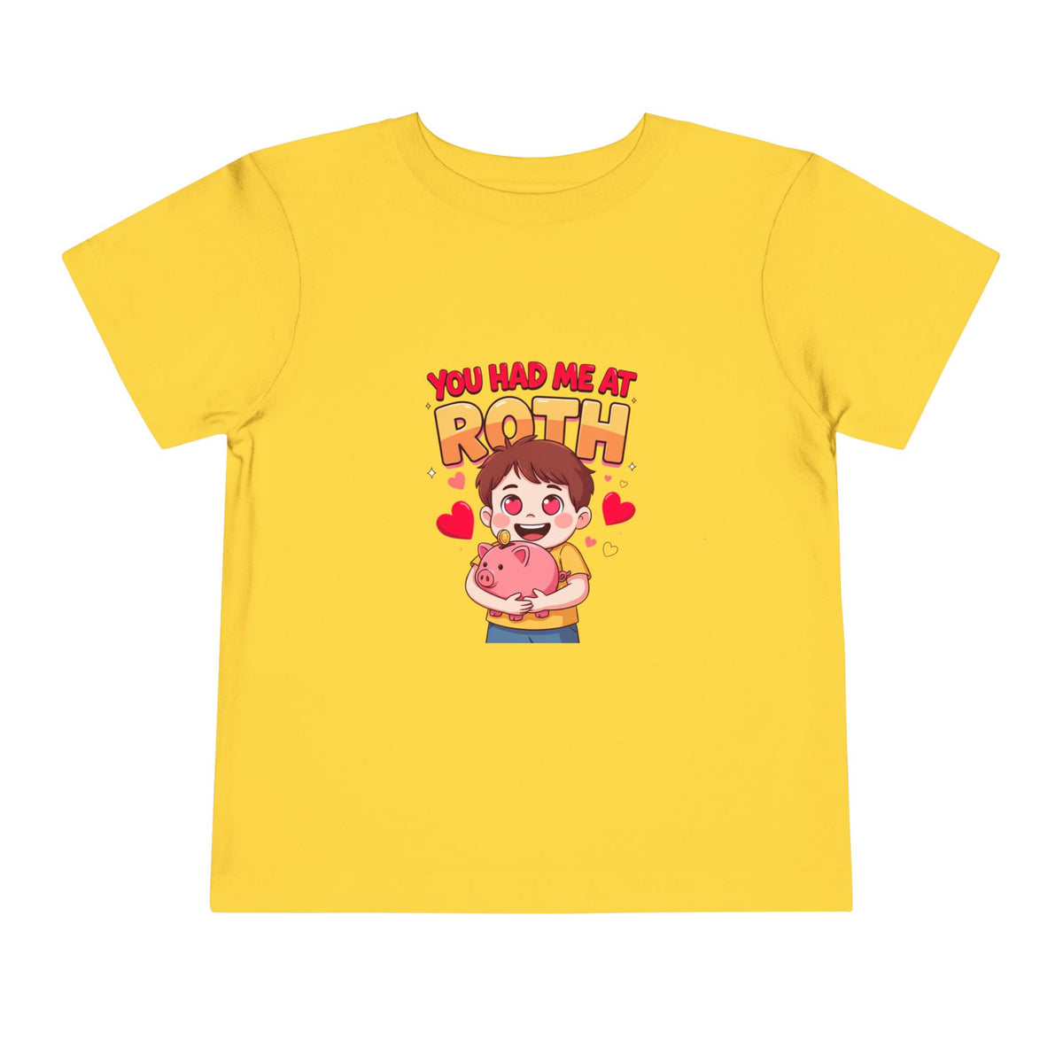 YOU HAD ME AT ROTH. Boys' Toddler Tee | Funny Finance Kids Clothing