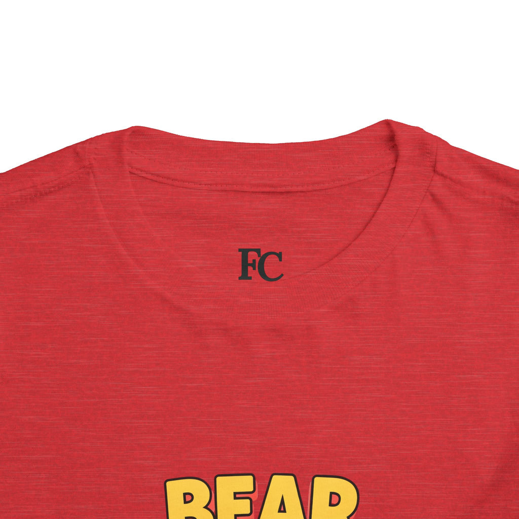 BEAR MARKET. Girls' Toddler Tee | Funny Finance Kids Clothing