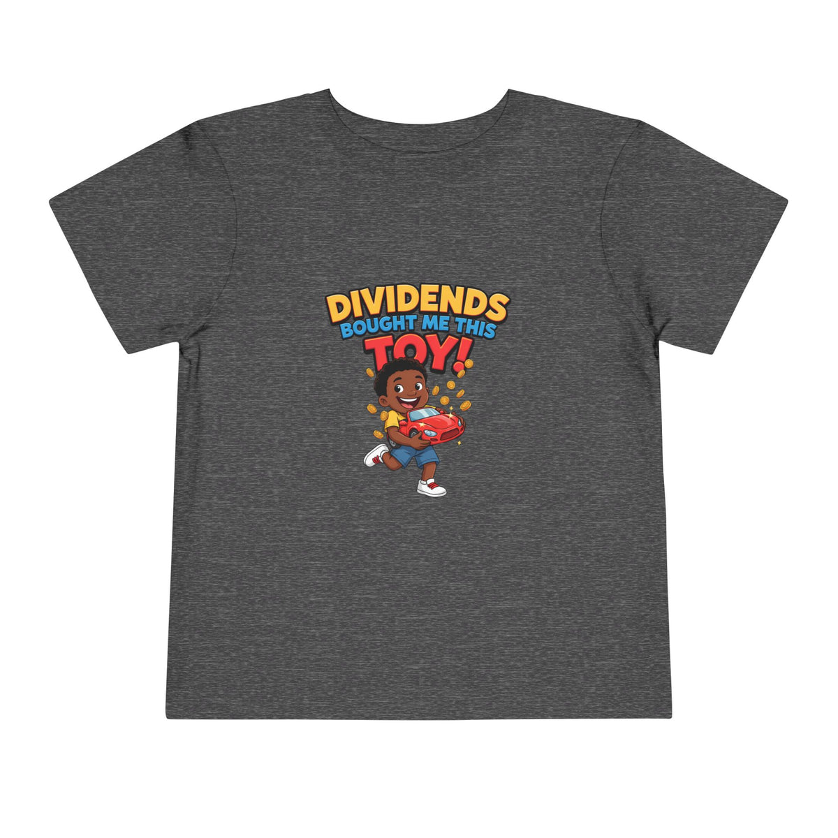 DIVIDENDS BOUGHT ME THIS TOY. Toddler Tee | Funny Finance Kids Clothing. Toddler Tee | Funny Finance Kids Clothing