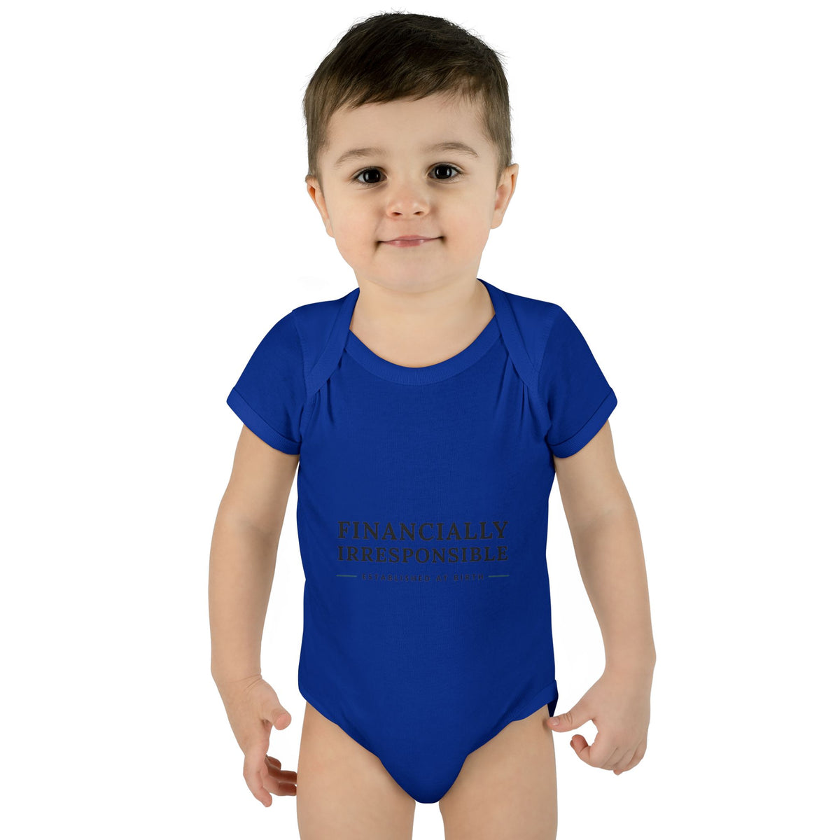 Financially Irresponsible Baby Bodysuit | Funny New Parent Gift