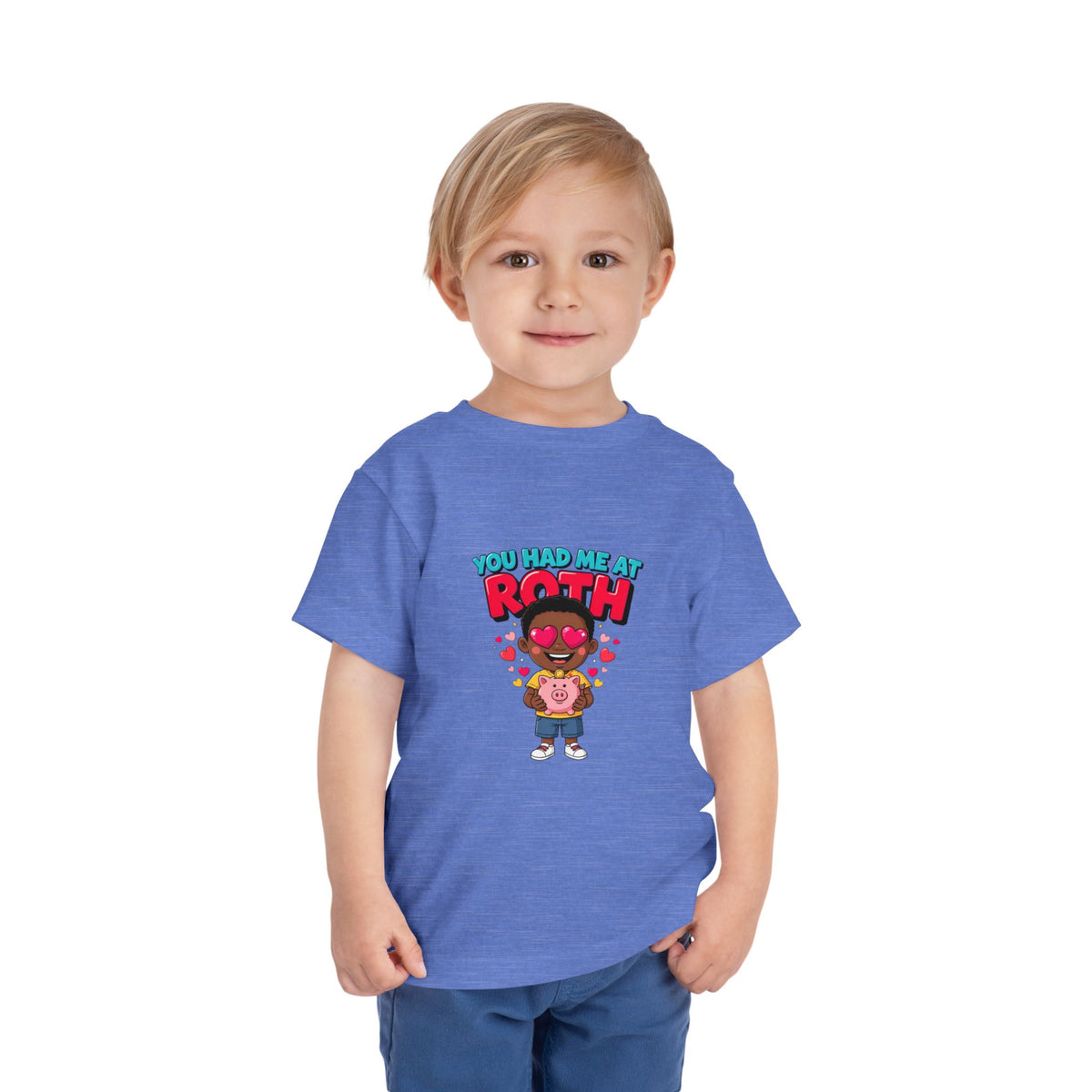 YOU HAD ME AT ROTH. Boys' Toddler Tee | Funny Finance Kids Clothing