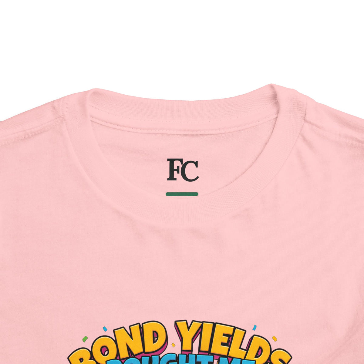BOND YIELDS BOUGHT ME THIS SHIRT. Boys' Toddler Tee | Funny Finance Kids Clothing
