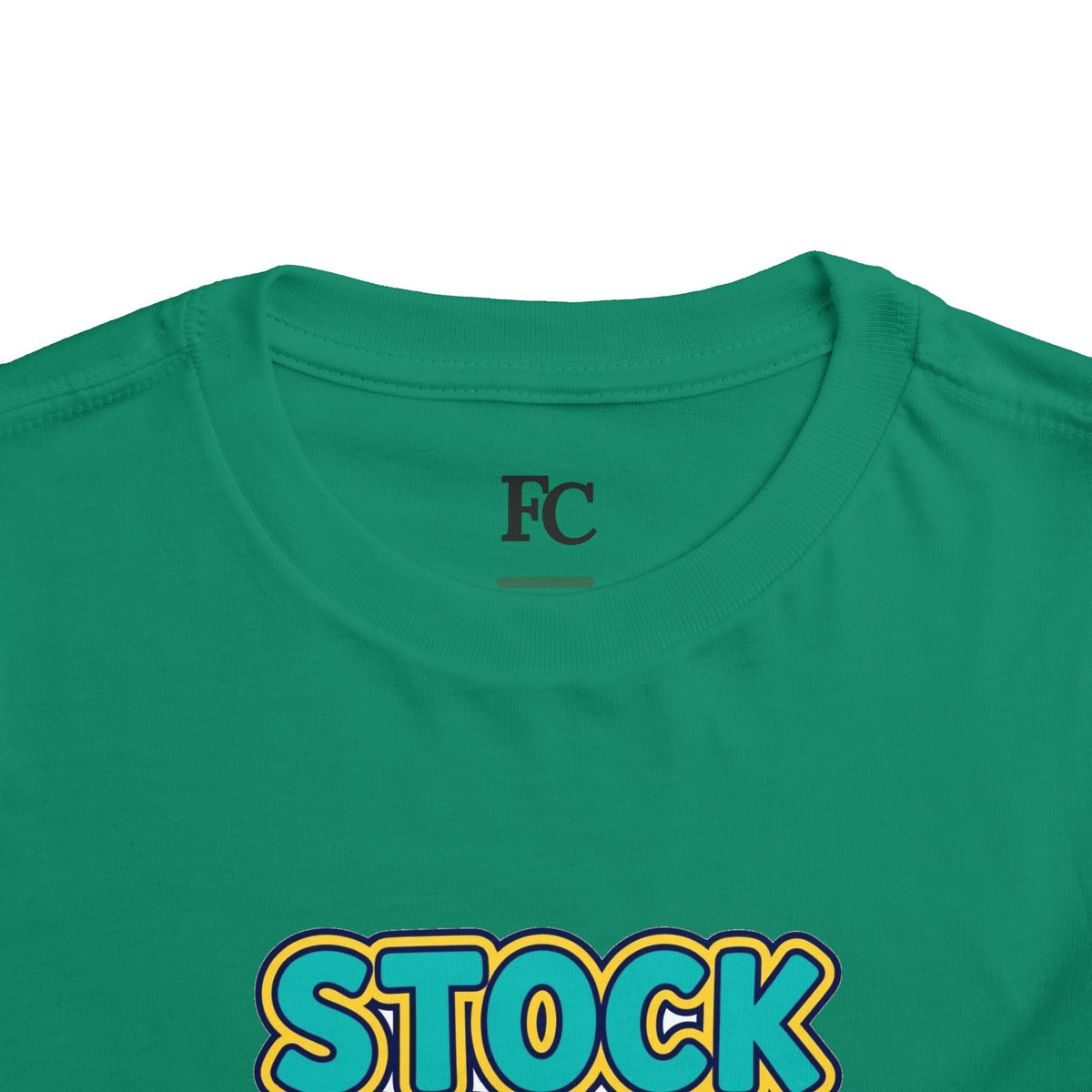 STOCK SPLIT. Girls' Toddler Tee | Funny Finance Kids Clothing
