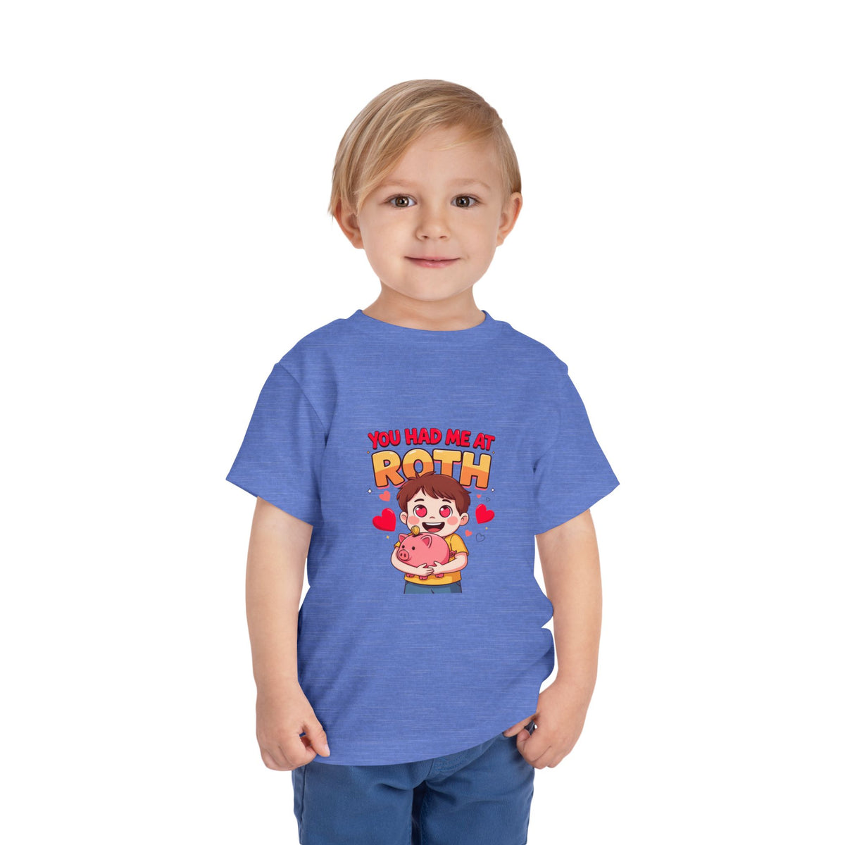 YOU HAD ME AT ROTH. Boys' Toddler Tee | Funny Finance Kids Clothing