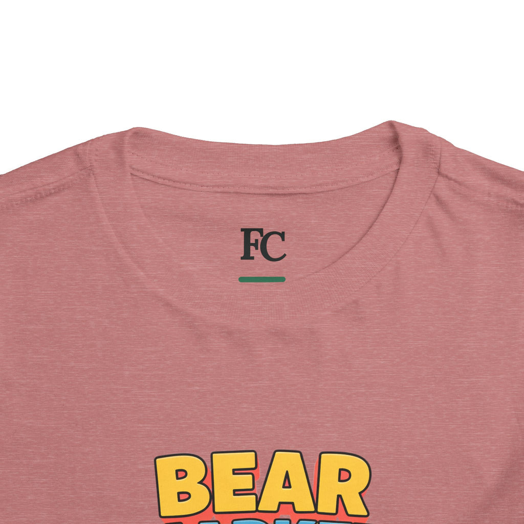 BEAR MARKET. Boys' Toddler Tee | Funny Finance Kids Clothing