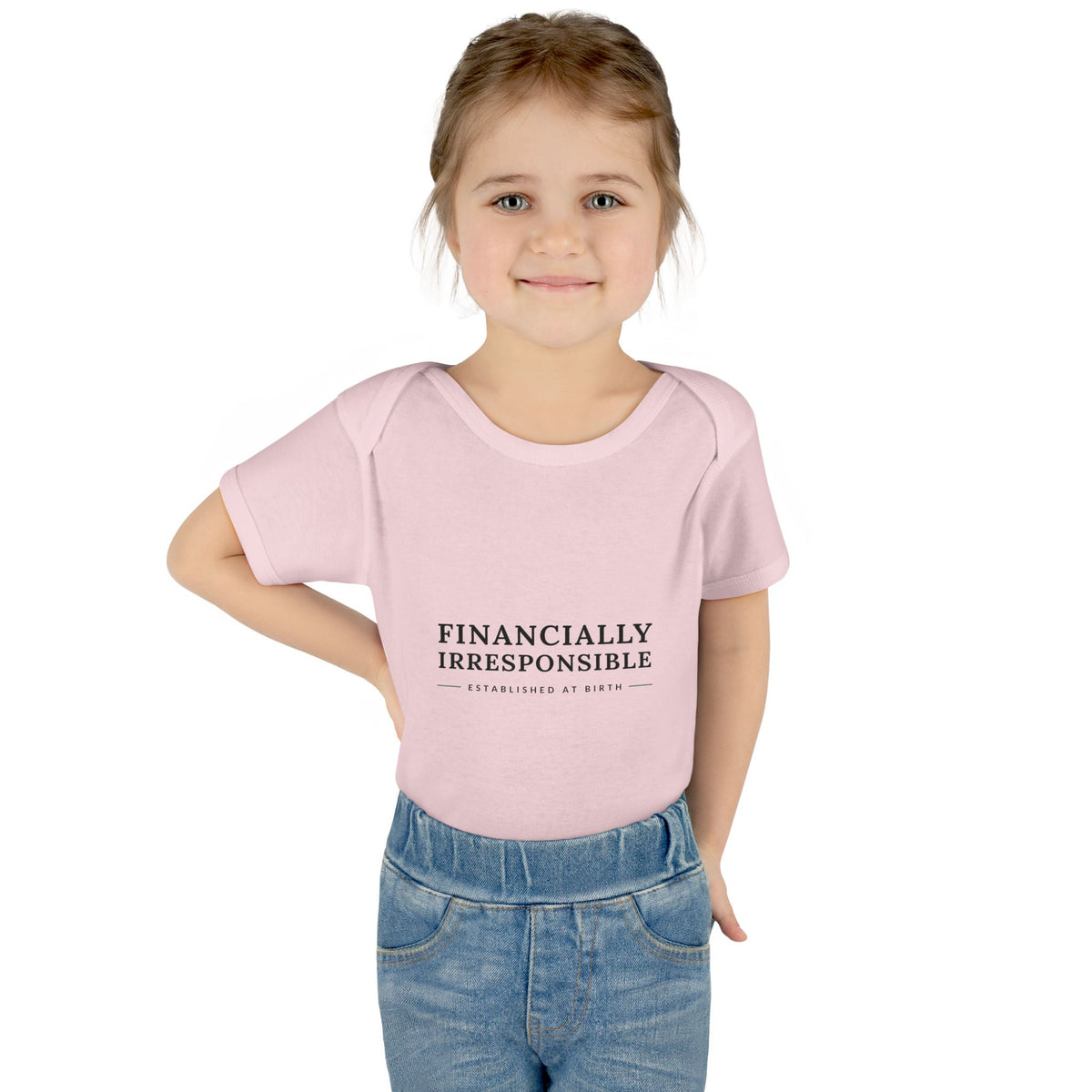 Financially Irresponsible Baby Bodysuit | Funny New Parent Gift