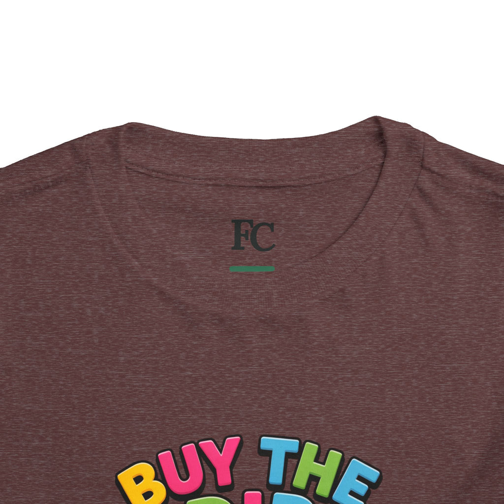 BUY THE DIP. Boys' Toddler Tee | Funny Finance Kids Clothing