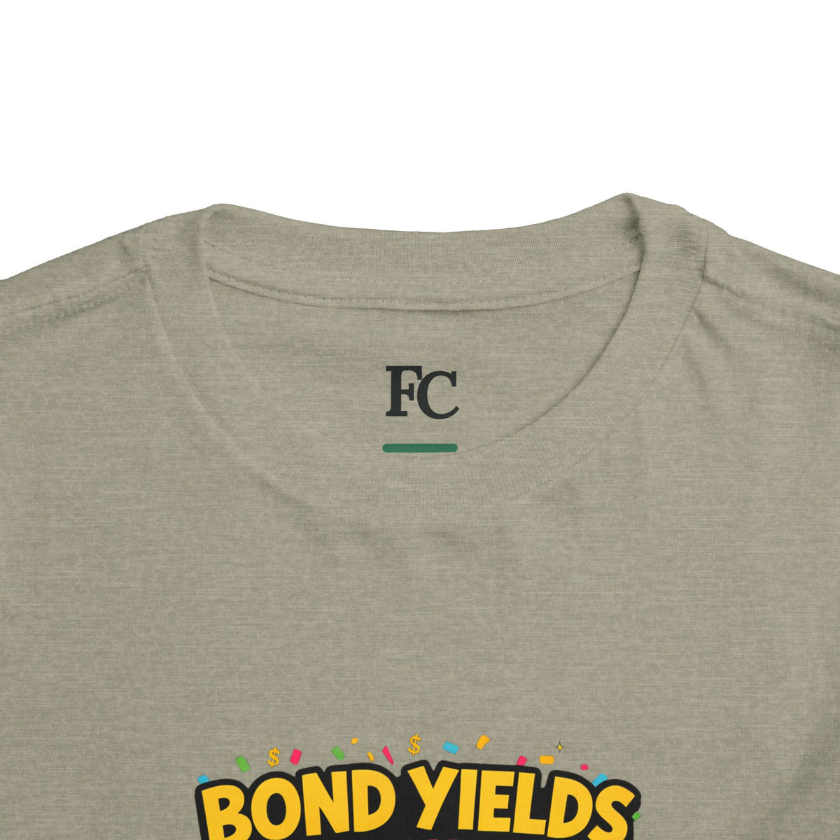 BOND YIELDS BOUGHT ME THIS SHIRT. Boys' Toddler Tee | Funny Finance Kids Clothing
