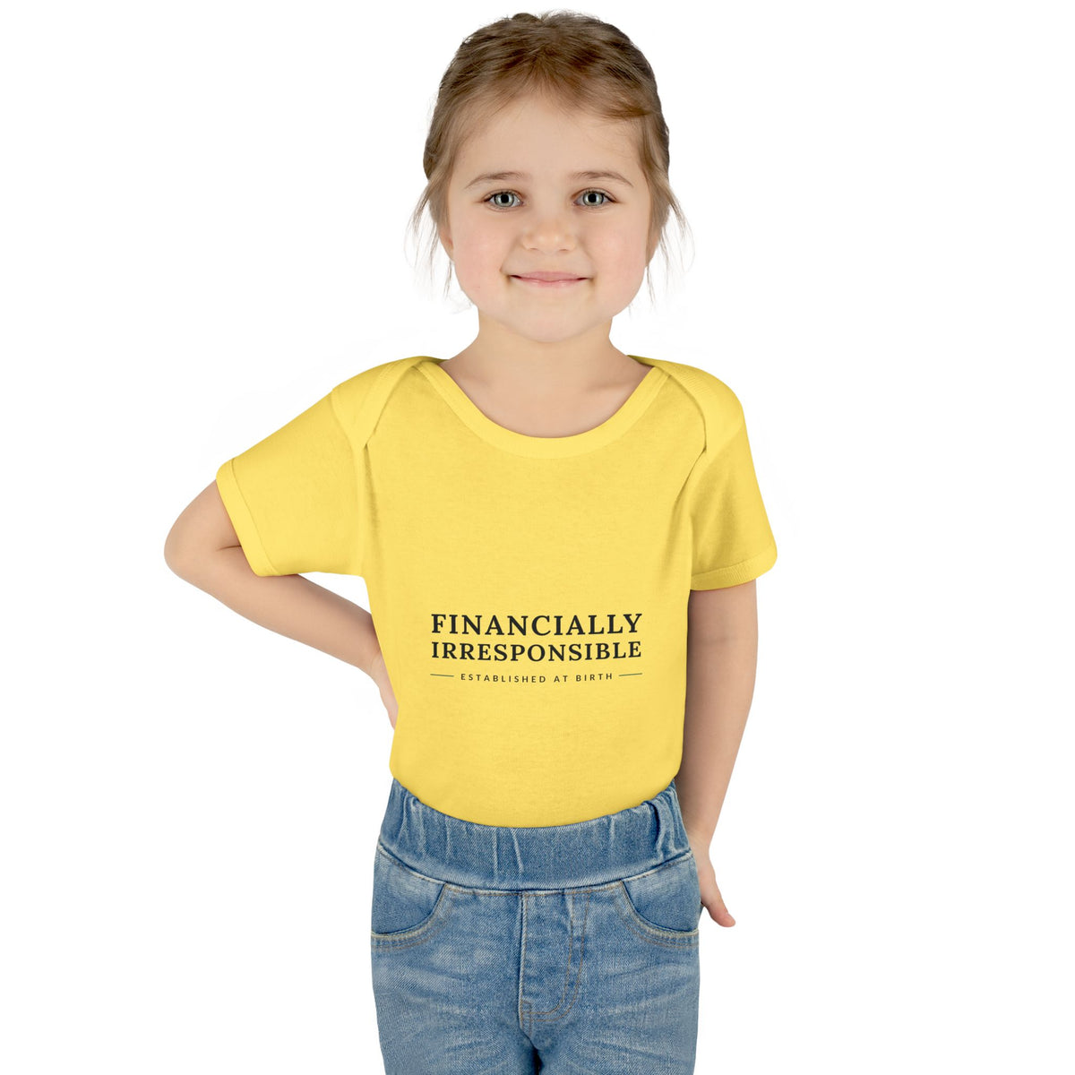 Financially Irresponsible Baby Bodysuit | Funny New Parent Gift