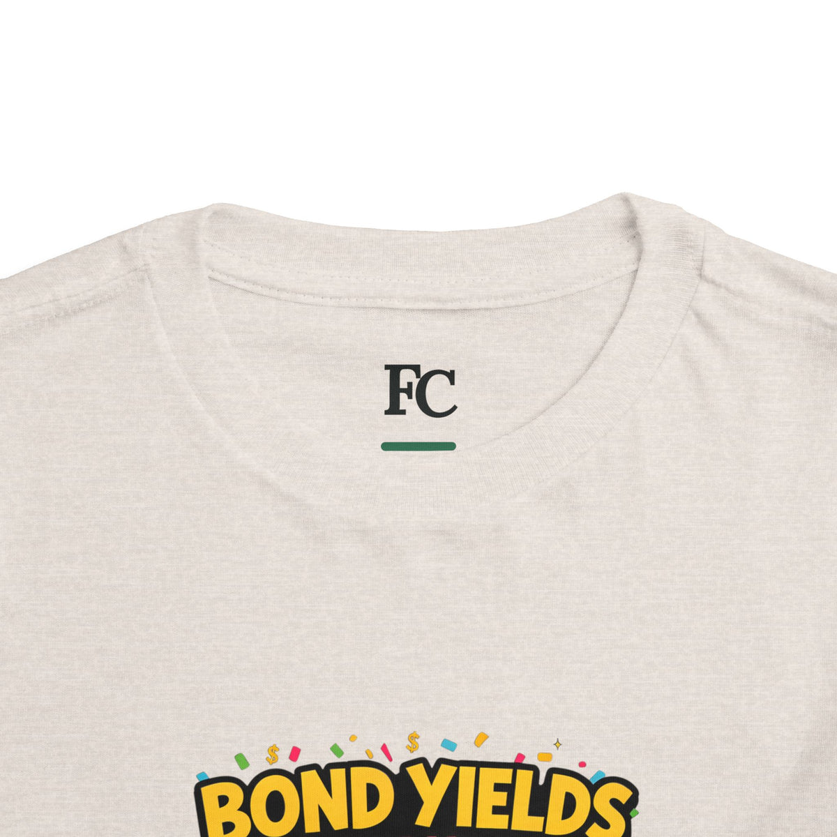 BOND YIELDS BOUGHT ME THIS SHIRT. Boys' Toddler Tee | Funny Finance Kids Clothing