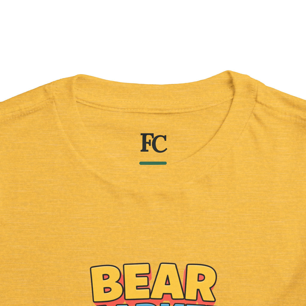 BEAR MARKET. Boys' Toddler Tee | Funny Finance Kids Clothing