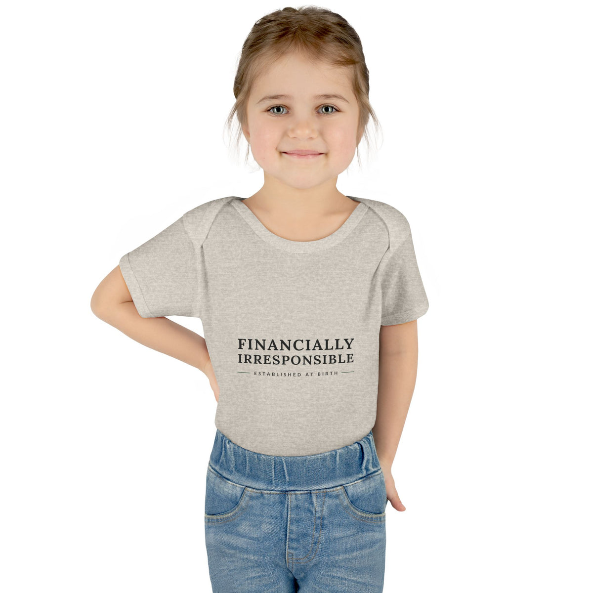 Financially Irresponsible Baby Bodysuit | Funny New Parent Gift