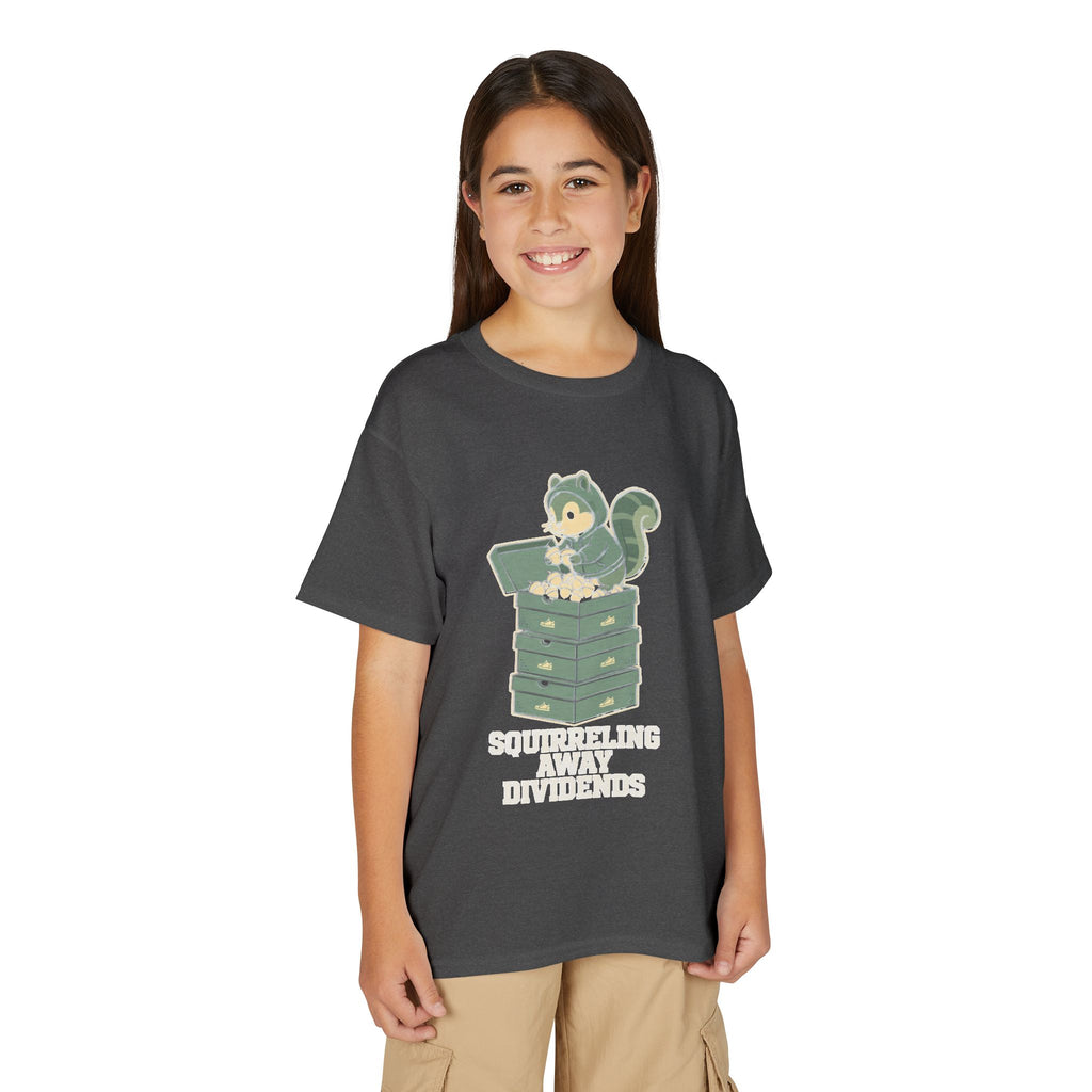 SQUIRRELING AWAY DIVIDENDS. Youth Tee