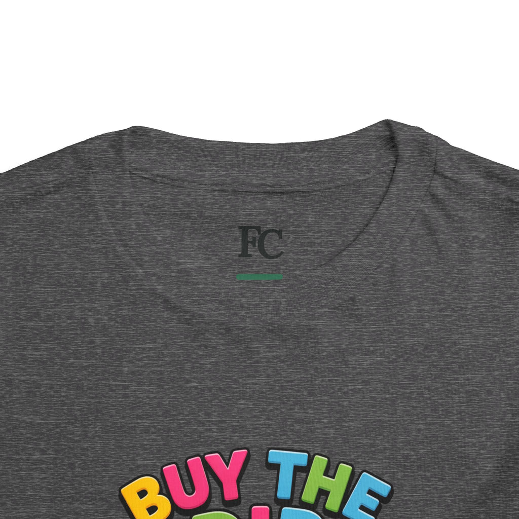 BUY THE DIP. Boys' Toddler Tee | Funny Finance Kids Clothing