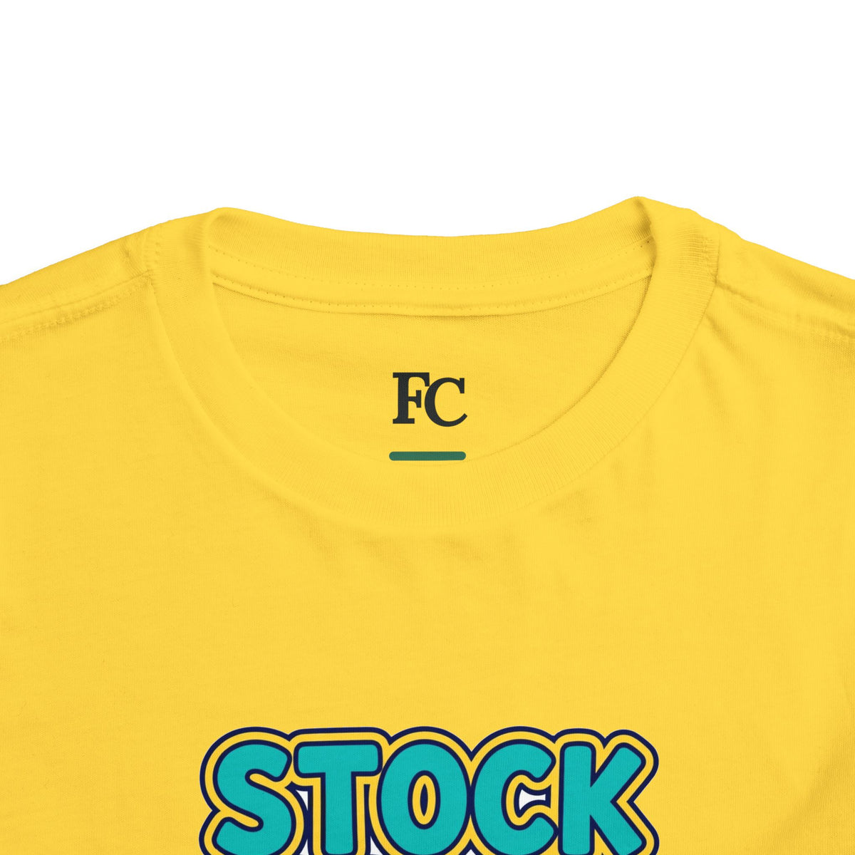 STOCK SPLIT. Girls' Toddler Tee | Funny Finance Kids Clothing