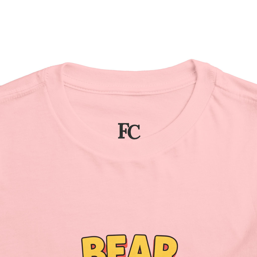 BEAR MARKET. Girls' Toddler Tee | Funny Finance Kids Clothing