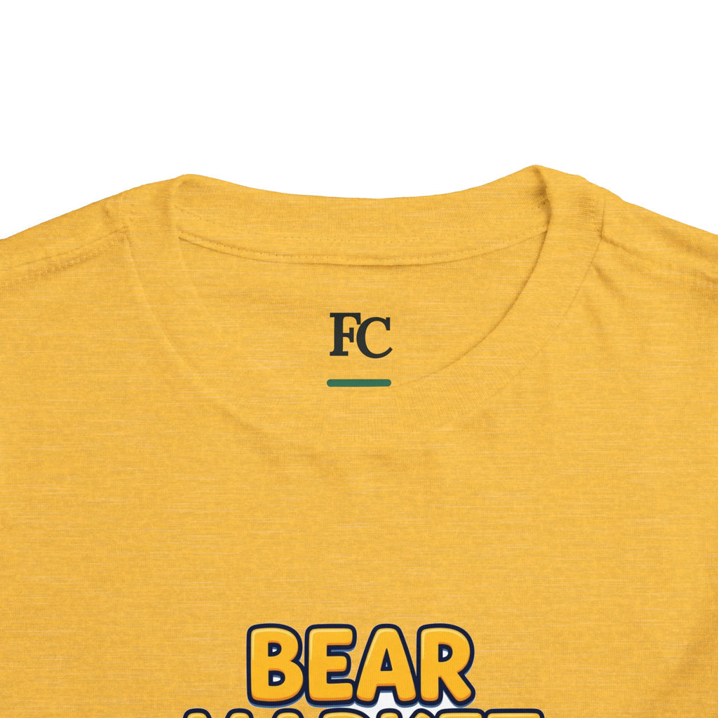 BEAR MARKET. Boys' Toddler Tee | Funny Finance Kids Clothing