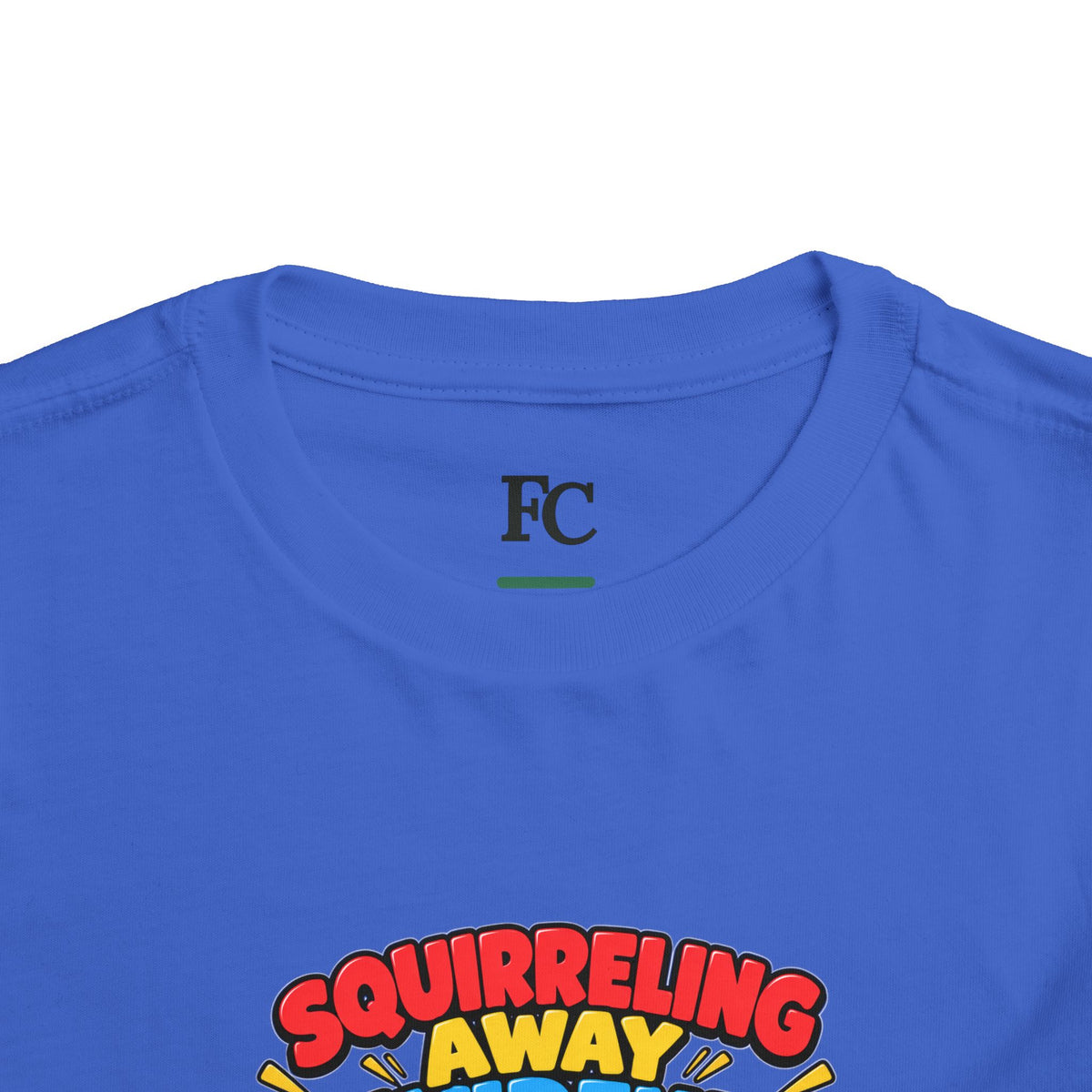 SQUIRRELING AWAY DIVIDENDS. Toddler Tee | Funny Finance Kids Clothing