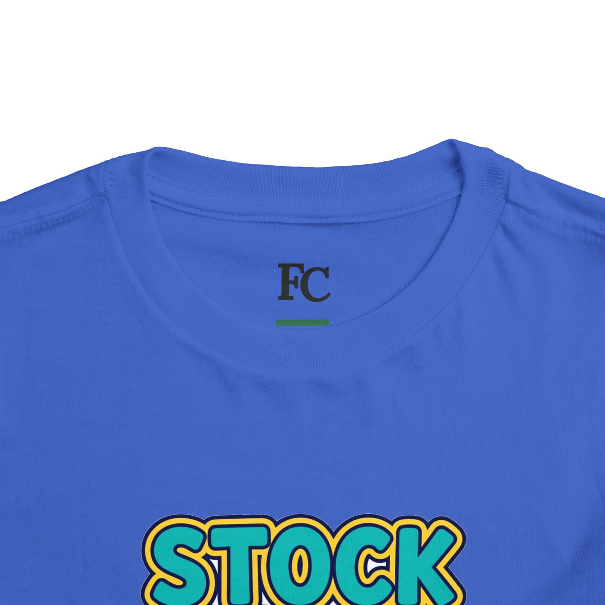 STOCK SPLIT. Girls' Toddler Tee | Funny Finance Kids Clothing