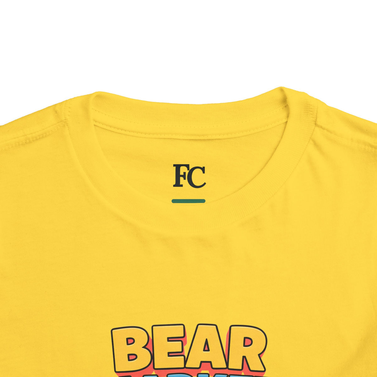 BEAR MARKET. Boys' Toddler Tee | Funny Finance Kids Clothing