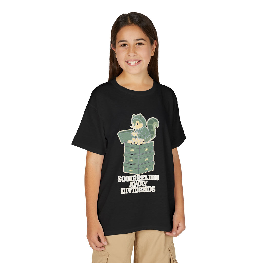 SQUIRRELING AWAY DIVIDENDS. Youth Tee