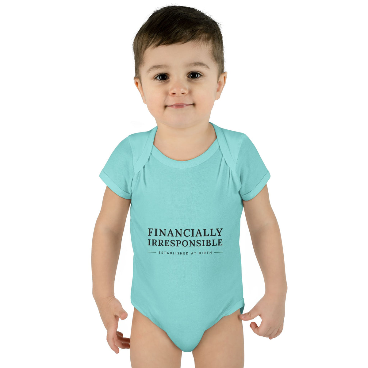 Financially Irresponsible Baby Bodysuit | Funny New Parent Gift