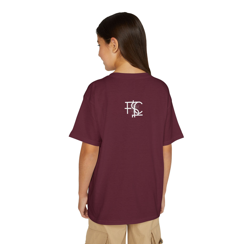 THIS BULL RUN ENDS AT LUNCH. Youth Tee | Funny Finance Kids Clothing