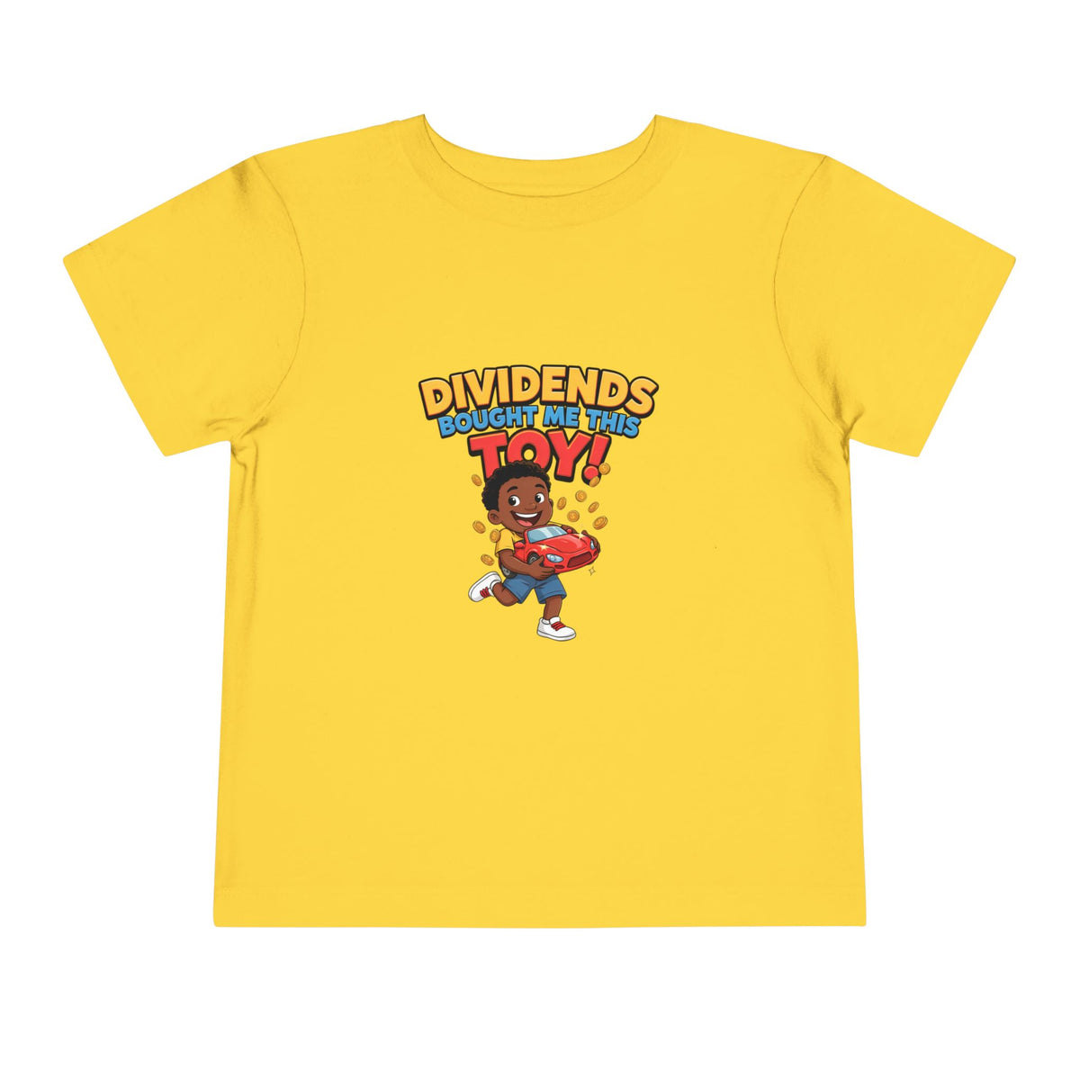 DIVIDENDS BOUGHT ME THIS TOY. Toddler Tee | Funny Finance Kids Clothing. Toddler Tee | Funny Finance Kids Clothing
