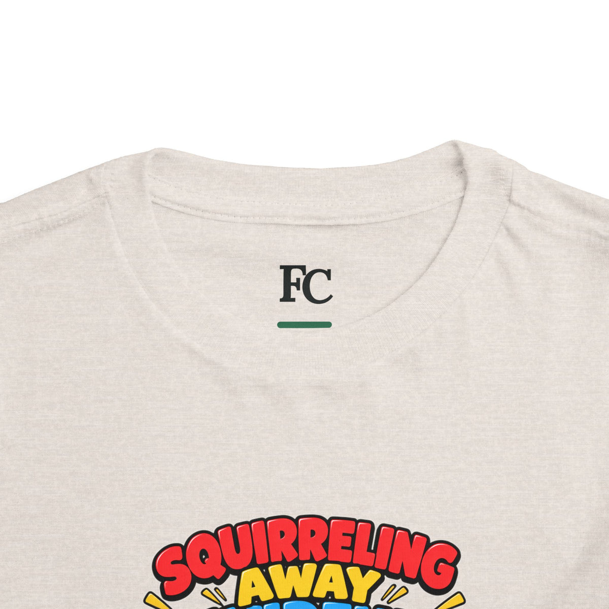 SQUIRRELING AWAY DIVIDENDS. Toddler Tee | Funny Finance Kids Clothing