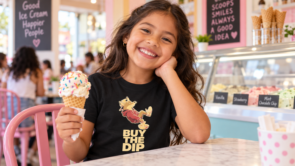 BUY THE DIP. Youth Tee